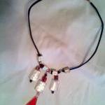 Red And White Necklace