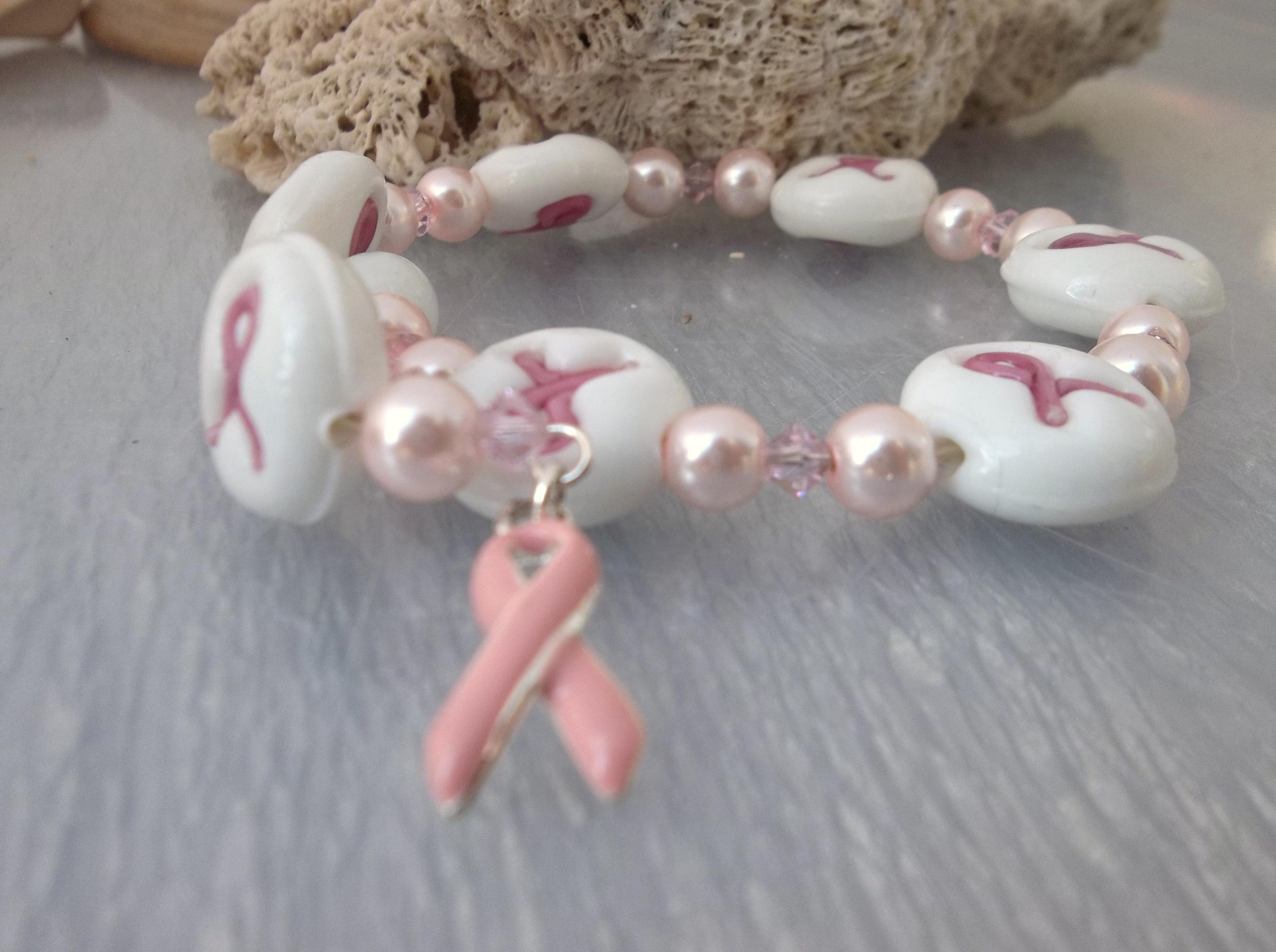 Breast Cancer Awareness Bracelet on Luulla